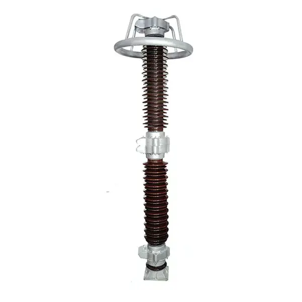 220kV Porcelain Lightning Arrester High Voltage Surge Protection for Substations